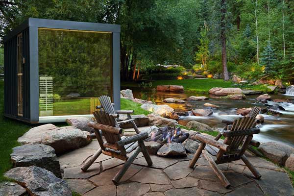Pure Cube Neptune Sauna - Knotty Red Cedar photo 13