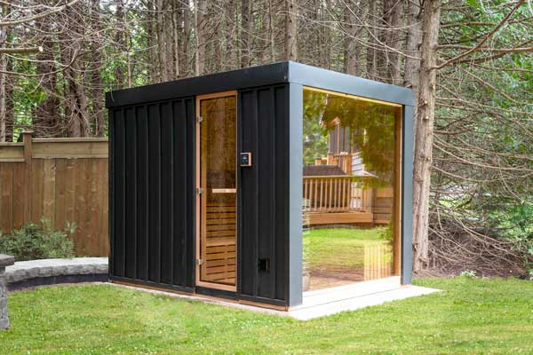 Pure Cube Neptune Sauna - Knotty Red Cedar photo 14