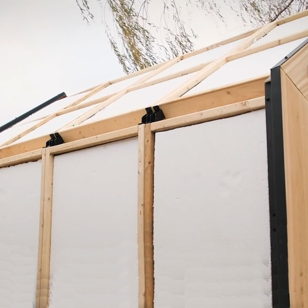 Insulated Walls, Floor & Roof
