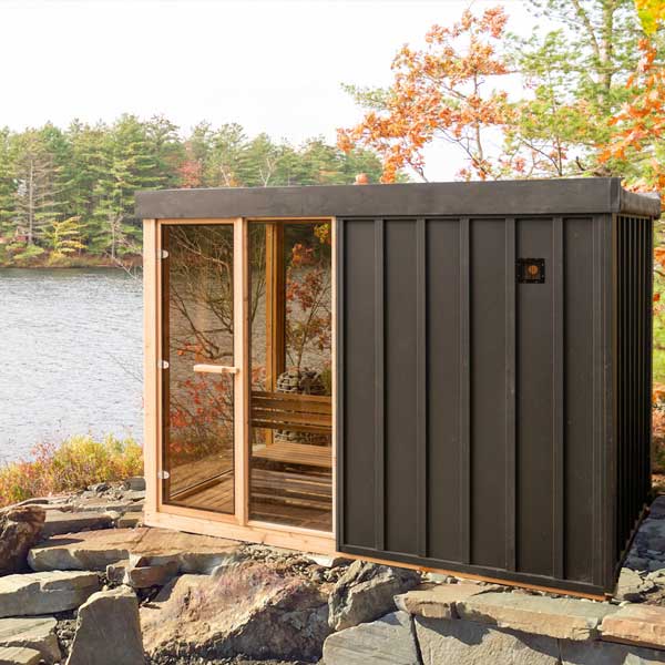 Pure Cube Orion Sauna - Knotty Red Cedar photo 3