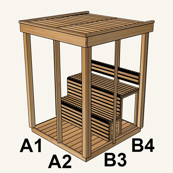 Pure Cube Indoor Original Sauna photo 4
