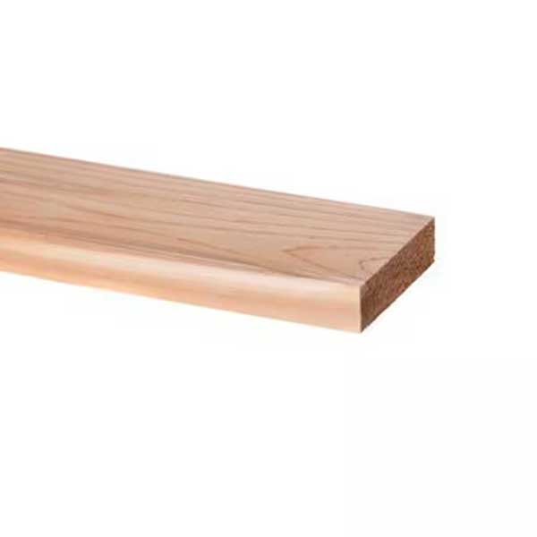 1x3x96" Clear Red Cedar