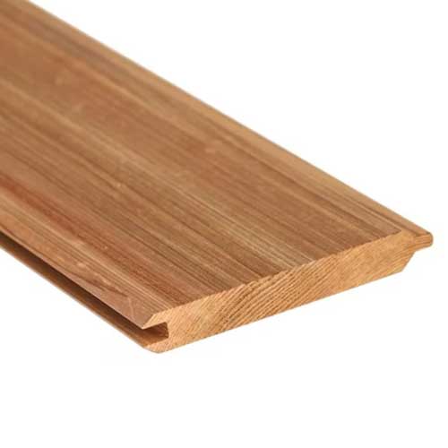 1x4x96" Clear Red Cedar T&G