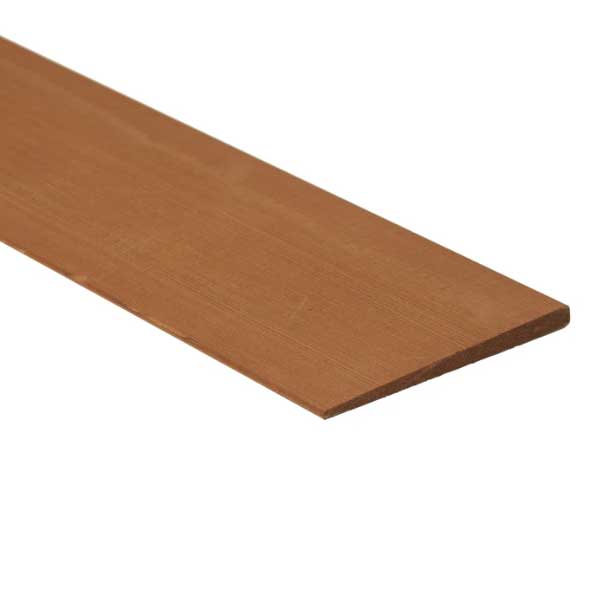 1x6x96" Clear Red Cedar Bevel
