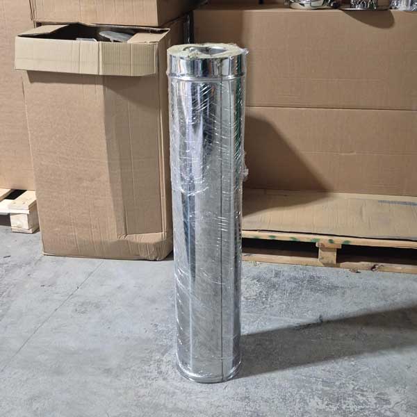 Stainless Chimney Pipe (1 Meter Extension)