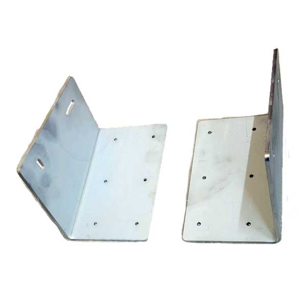 Sloped Overhang Roof Chimney Support Bracket (1 Left & 1 Right/Set) photo 2