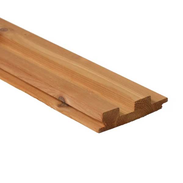 84" Villa Wood Siding - Knotty Red Cedar